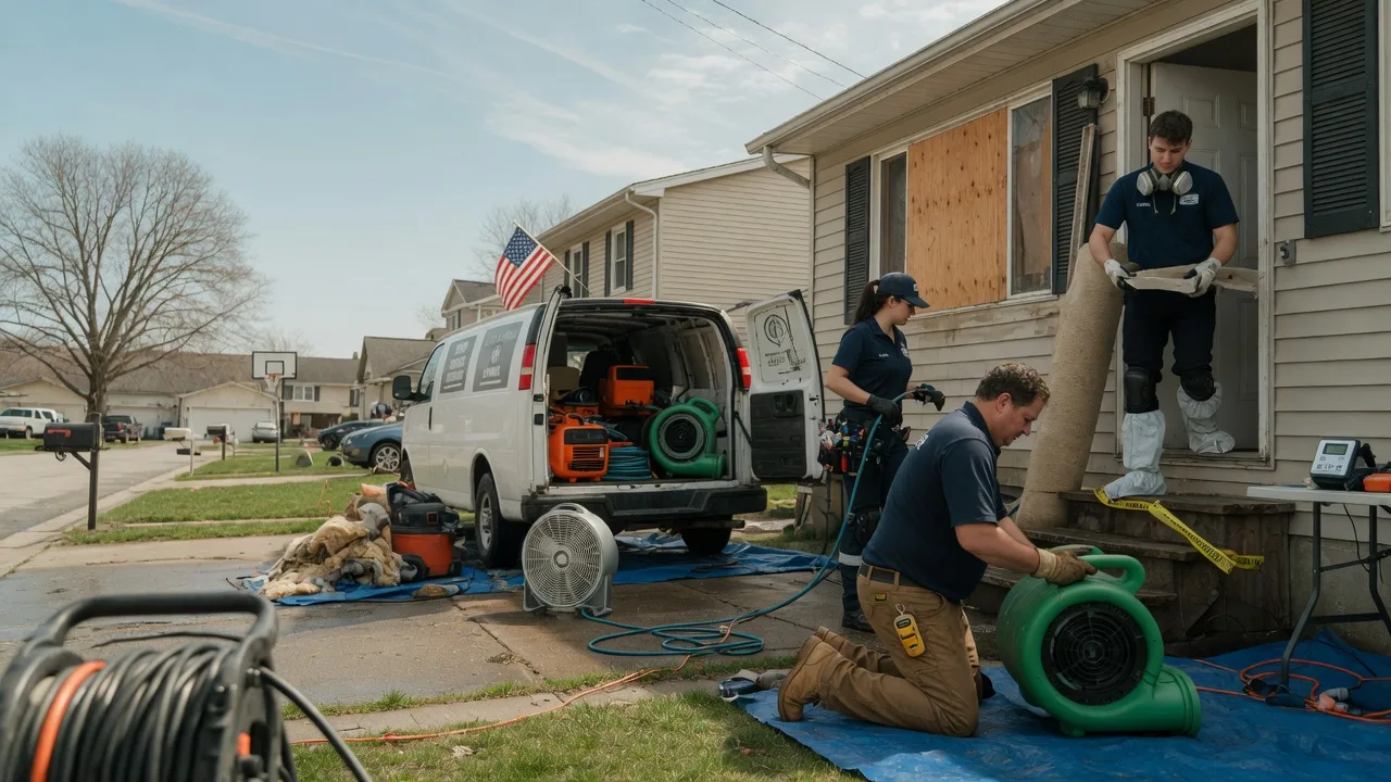 Water Damage Restoration in Fort Towson, OK near me